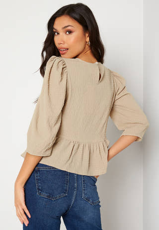 Dani Frill Ditsy Top