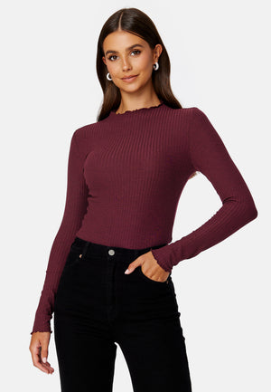 Onlemma L/S High Neck Top