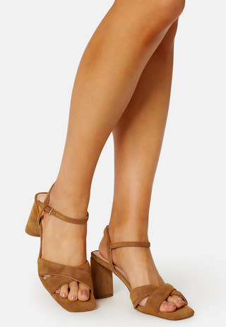Lava Nubuck PU Heeled