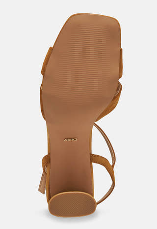 Lava Nubuck PU Heeled