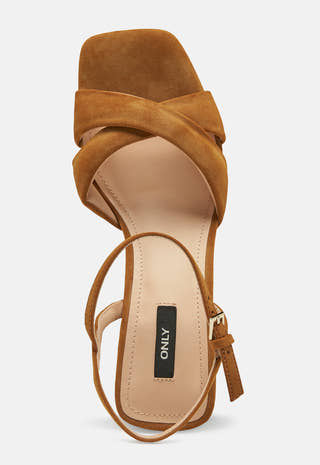 Lava Nubuck PU Heeled