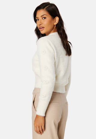 Madelyn LS Pearl High Neck