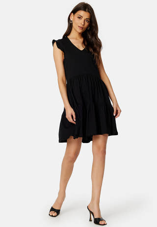 May Cap Sleeves Dress