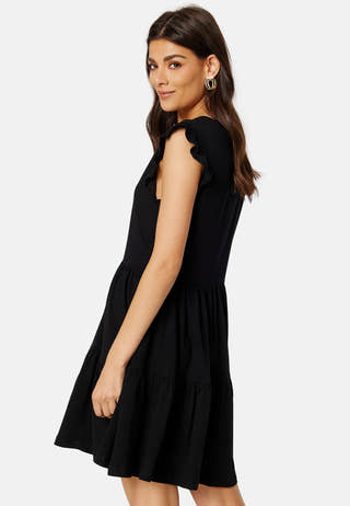 May Cap Sleeves Dress