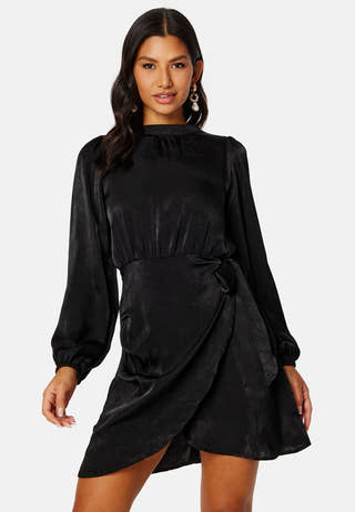 Mille L/S Wrap Dress