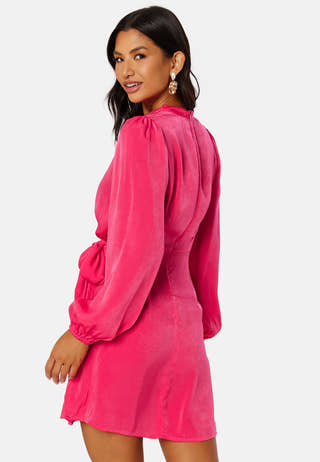 Mille L/S Wrap Dress
