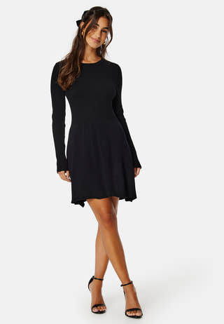 Onlalma L/S O-NECK DRESS KNT