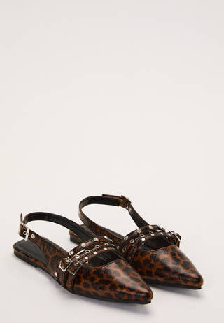 Onlaura-7 Pu Hardware Slingback