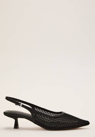 Onlcoco-9 Slingback Mesh Bling