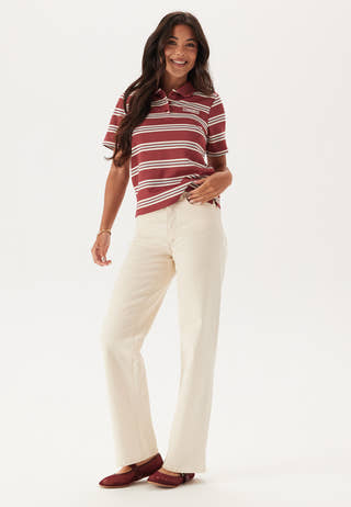 Onlevie S/S Polo Top