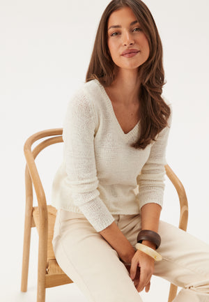 Onlgeena L/S V-NECK KNT NOOS