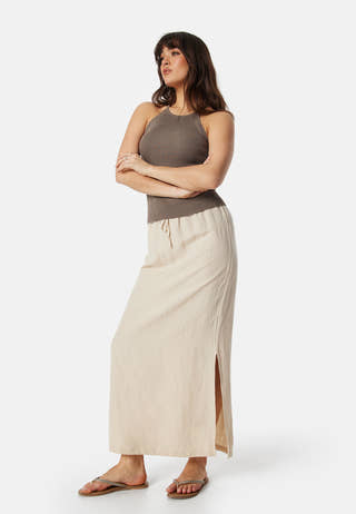 Onlgemma Scallop Hltneck Top