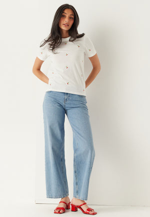 Onlketty Life S/S O-NECK TOP
