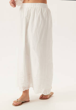 Onllou Life Emb Long Skirt