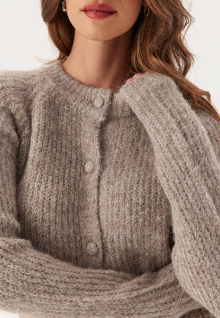 Onlmaggie Life Ls O-neck Cardi