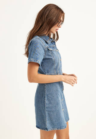 Onlmalia S/S DNM DRESS AKM NOOS