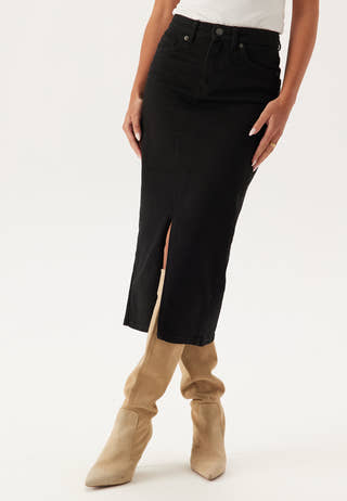 Onlsiri Front Slit Skirt Dnm