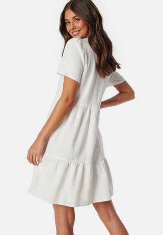 Onltiri-Caro V-Nec Lin Dress