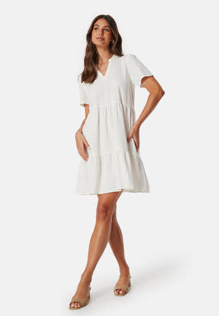Onltiri-Caro V-Nec Lin Dress