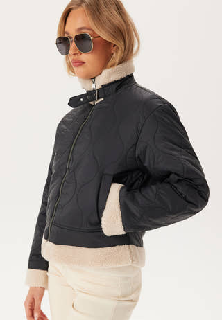 Onlvania Quilted Aviator Jacke