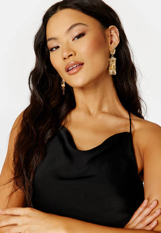 Primrose Satin Strap Dress