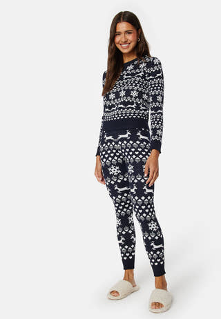 Xmas Snowflake LS O-Neck