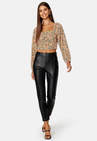 Zoey L/S String Smock Top