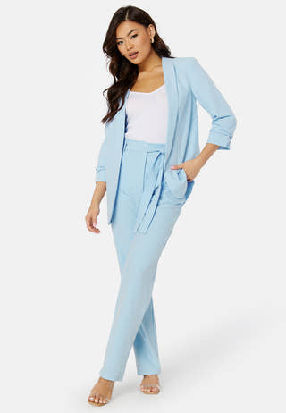 Bosella HW Paperbag Straight Pant