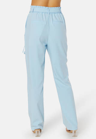 Bosella HW Paperbag Straight Pant