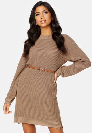Calley O-Neck Knit Dress