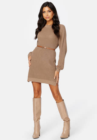 Calley O-Neck Knit Dress