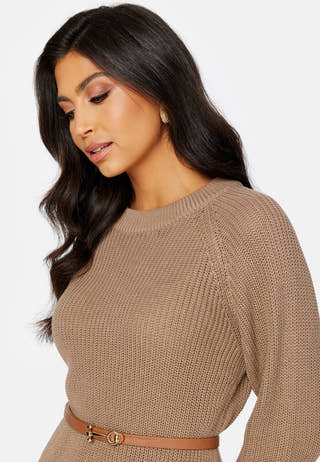 Calley O-Neck Knit Dress