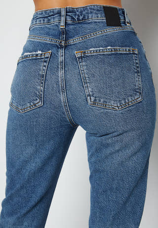 Eda HW Straight Jeans