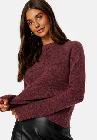 Ellen LS O-Neck Knit