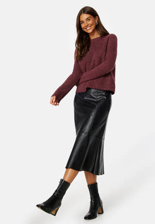 Ellen LS O-Neck Knit