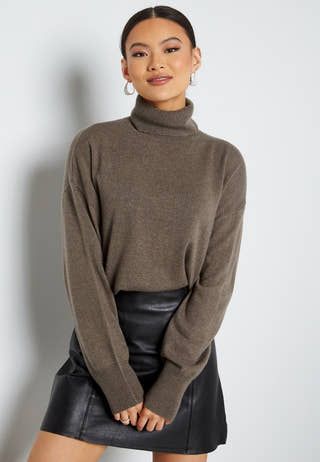 Elly LS Roll Neck Wool Knit