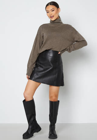 Elly LS Roll Neck Wool Knit