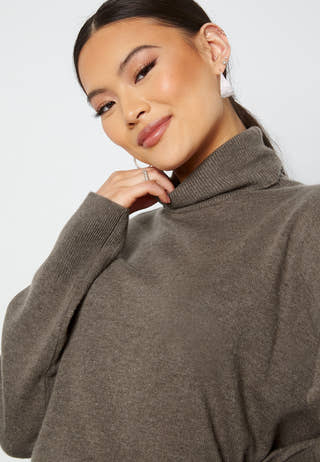 Elly LS Roll Neck Wool Knit