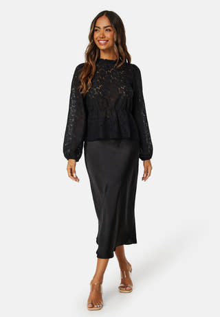 Janessa LS  Lace Top