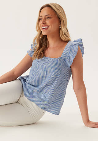 Pcapia Sl Square Neck Top
