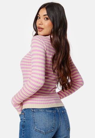 Pccrista LS O-Neck Knit