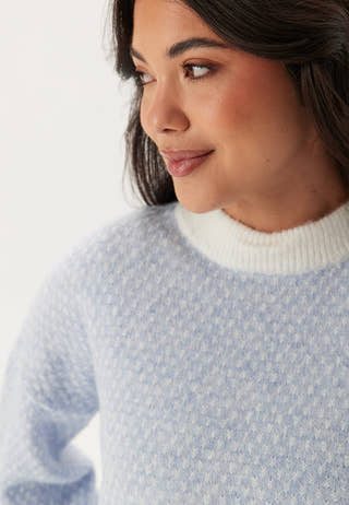 Pcdilippa Ls O-neck Knit
