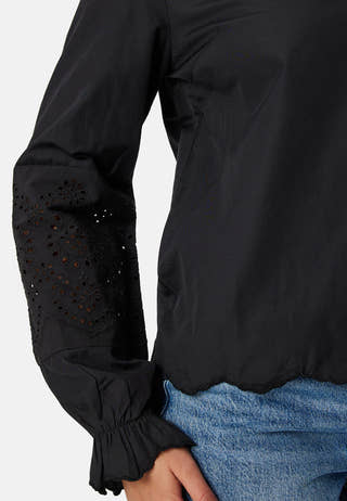Pcjabby LS V-Neck top