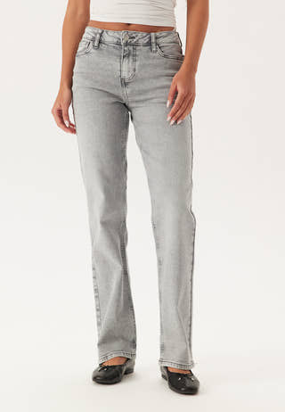 Pckelly Mw Straight Jeans Lg