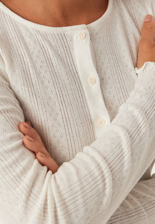 Pcmarie Ls Poin Cardigan