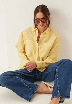 Pcmelia Ls Loose Shirt