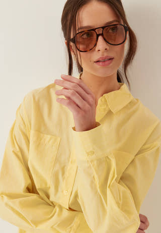 Pcmelia Ls Loose Shirt