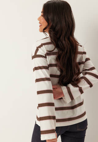 Pcmila Ls Loose Tee Jrs