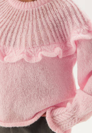 Pcrikka Ls Oneck Knit