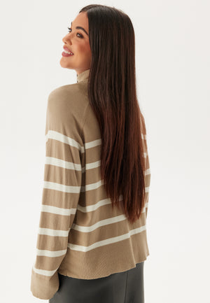 Pcsia Ls Rollneck Knit
